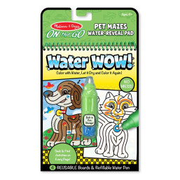 Melissa & Doug Water Wow 4 Scene - Pet Mazes